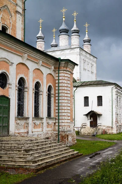 Monasterio Cristiano Ortodoxo Pereslavl Zalessky Rusia — Foto de Stock