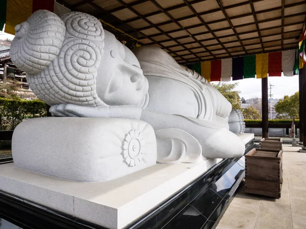 Spící Buddha Koshoji Temple v utchiko — Stock fotografie