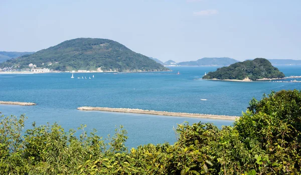 Karatsu Kalesi Nden Karatsu Körfezi Manzarası Karatsu Şehri Saga Bölgesi — Stok fotoğraf