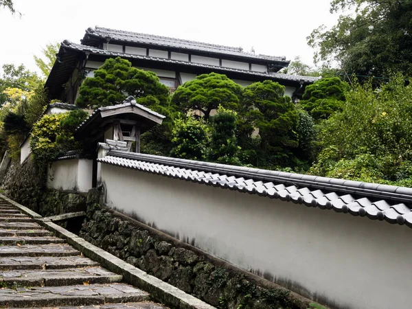 Traditional Japanese house in historic samurai district of Kitsuki - Oita prefecture, Japan