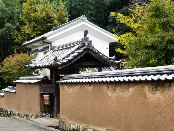 Kitsuki Japonsko Října 2016 Vstup Rezidence Isoya Tradičního Japonského Domu — Stock fotografie