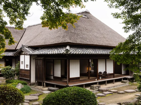 Kitsuki Japonsko Října 2016 Rezidence Ohara Bývalý Samurajský Dům Zahradou — Stock fotografie