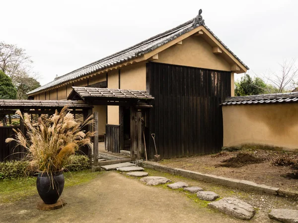 Kitsuki Japão Outubro 2016 Portão Entrada Residência Ohara Antiga Casa — Fotografia de Stock