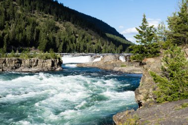 Kuzey Montana, ABD 'deki Kootenai Şelaleleri