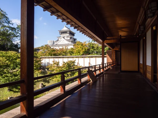 Kitakyushu Giappone Ottobre 2016 Veduta Del Castello Kokura Dal Tradizionale — Foto Stock