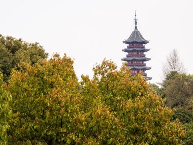 Çin, Suzhou 'da Ruiguang pagoda