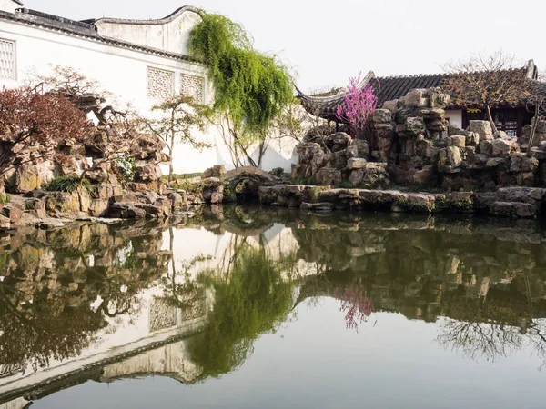 Suzhou China Maart 2016 Master Nets Garden Het Voorjaar — Stockfoto