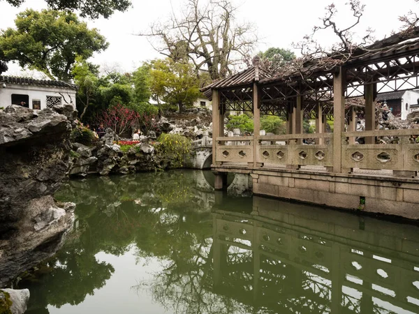 Suzhou China Maart 2016 Lente Lion Grove Garden Een Klassieke — Stockfoto