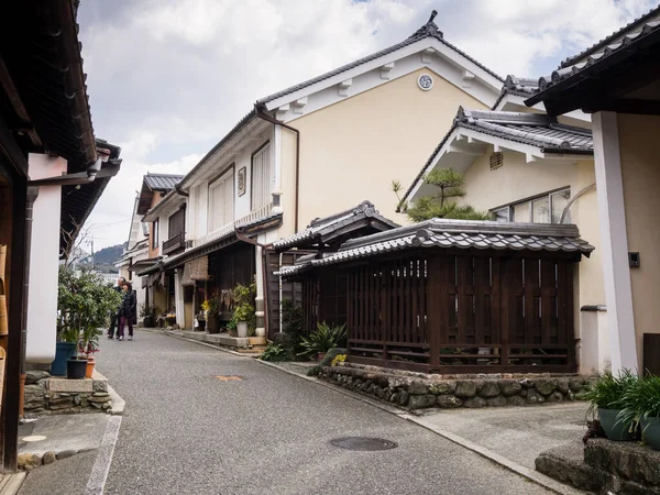 Uchiko Japonsko 2013 Tradiční Obchodní Domy Dobovém Stylu Historickém Městě — Stock fotografie