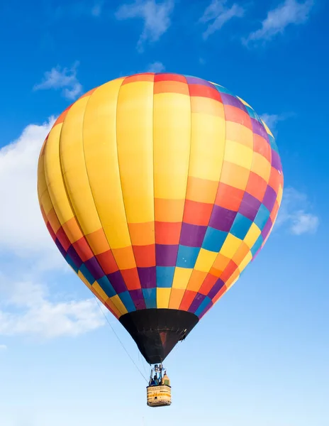 Washington Winthrop Balon Festivali Sırasında Açık Mavi Gökyüzünde Uçan Renkli — Stok fotoğraf