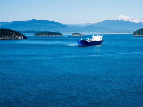 Anacortes, WA, ABD - 28 Mayıs 2017: Petrol tankeri 