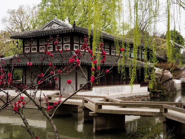 Suzhou Chiny Marca 2016 Wiosna Humble Administrator Garden Jednym Najbardziej — Zdjęcie stockowe