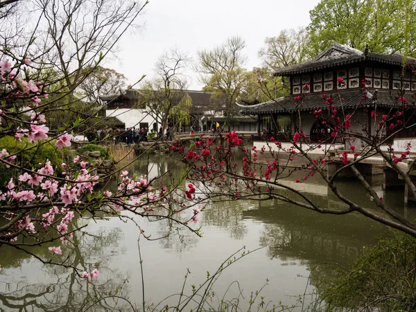 Suzhou China Maart 2016 Voorjaar Humble Administrator Garden Een Van — Stockfoto