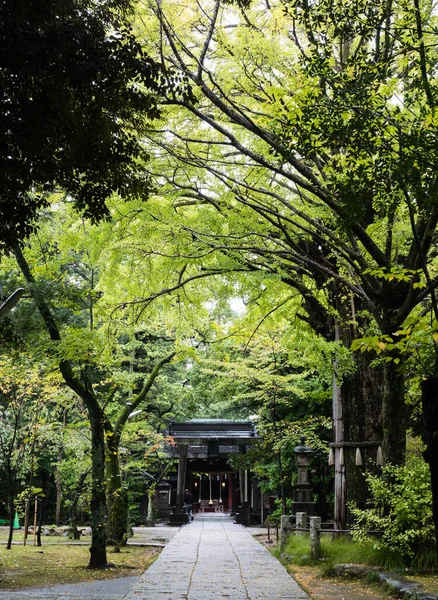 Los Terrenos Del Santuario Akasaka Hikawa Tokio Japón — Foto de Stock
