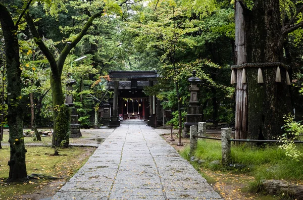 Los Terrenos Del Santuario Akasaka Hikawa Tokio Japón — Foto de Stock