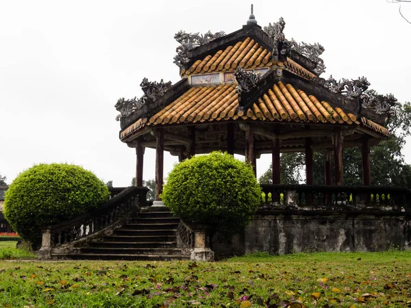 Hue Vietnam Marzo 2016 Los Terrenos Ciudad Imperial Hue Antigua —  Fotos de Stock