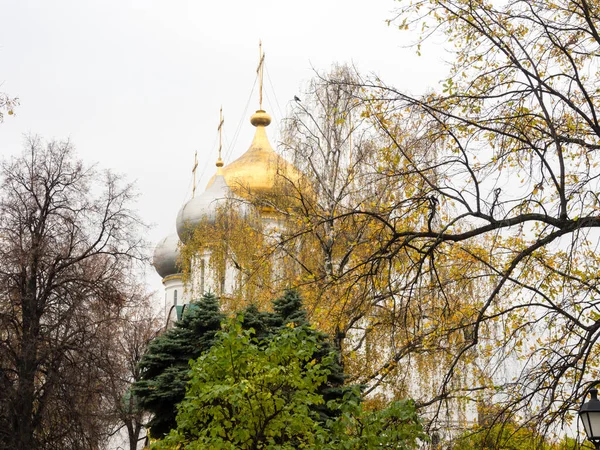 Otoño Convento Novodevichy Moscú Rusia — Foto de Stock