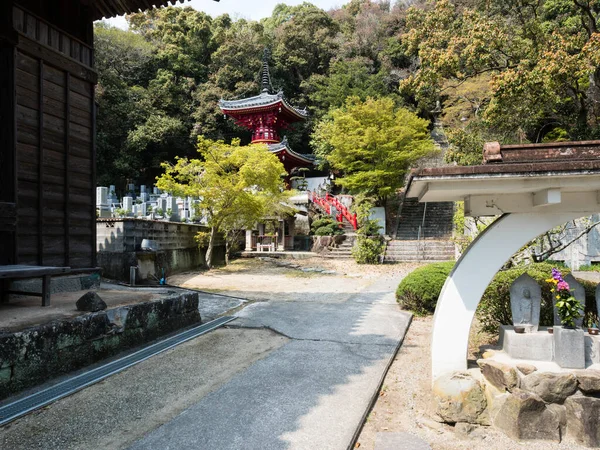 Naruto Japão Abril 2018 Terreno Konsenji Templo Número Peregrinação Shikoku — Fotografia de Stock