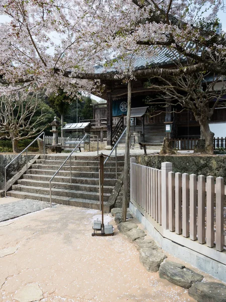 Naruto Japán Április 2018 Tavasz Dainichiji Templom Száma Shikoku Zarándoklat — Stock Fotó