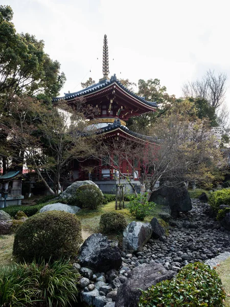 Буддійська Пагода Анракудзі Храм Паломництва Сікоку Префектура Токусіма Японія — стокове фото