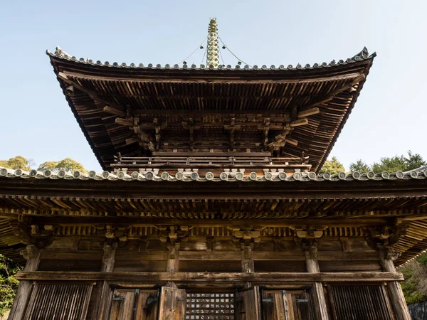 Tokushima Japonya Nisan 2018 Shikoku Hac Yolculuğunun Numaralı Tapınağı Olan — Stok fotoğraf