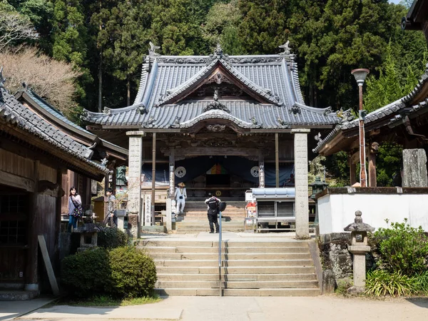 Tokushima Japón Abril 2018 Salón Principal Fujiidera Templo Número Peregrinación — Foto de Stock