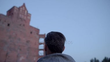 Yorgun atlet yorucu sonra dinlenme koşucu