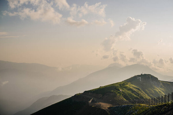 Caucasus Mountains in Rosa Khutor