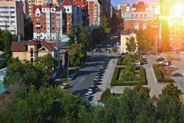 Samara, kenti yukarıdan