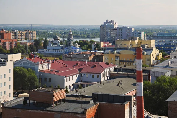 Samara, vista da cidade de cima — Fotografia de Stock