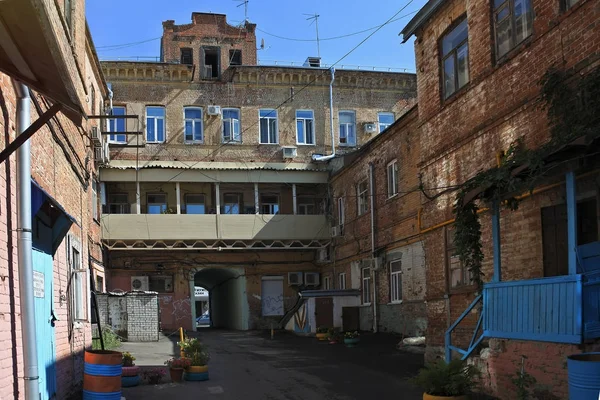 small courtyard in Samara