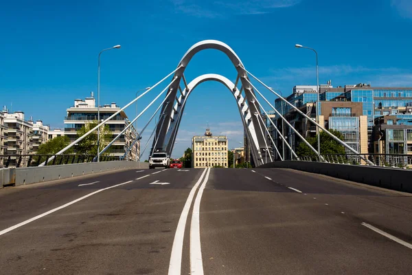 Saint Petersburg Rusko Května 2019 Nová Rezidenční Čtvrť Lazarevský Most — Stock fotografie
