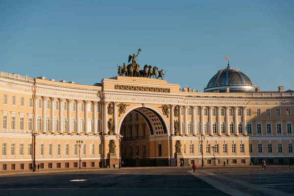 Арка Генерального Штаба Санкт Петербург Россия — стоковое фото