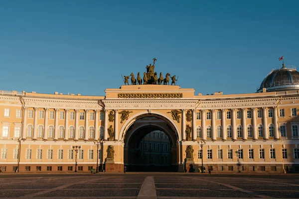 Arco Del Estado Mayor San Petersburgo Rusia — Foto de Stock