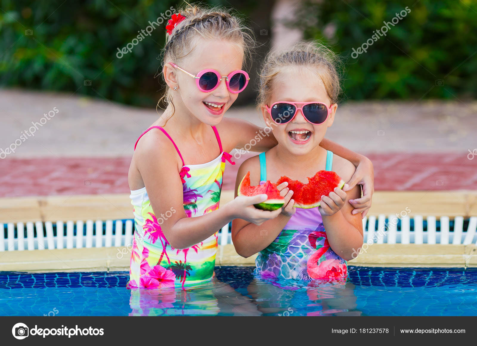 kids in bathing suits