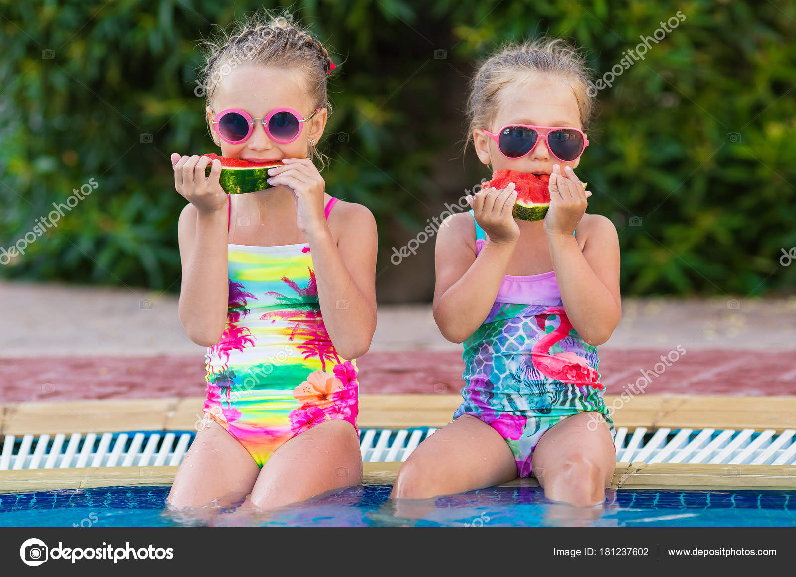 kids in bathing suits