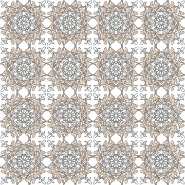 Dikişsiz Arapça desen pastel renkler. Dekoratif süsleme kumaş, tekstil, kağıt ambalaj için zemin. abstraghirovatabstraktnyiabstraktsiiaekstraktkonspiektriefieratantichnyidri