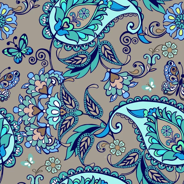 Oryantal seamless desenli modeli. Çiçek duvar kağıdı. Dekoratif süsleme kumaş, tekstil, kağıt ambalaj için. Geleneksel oryantal Dikişsiz desenli desen.