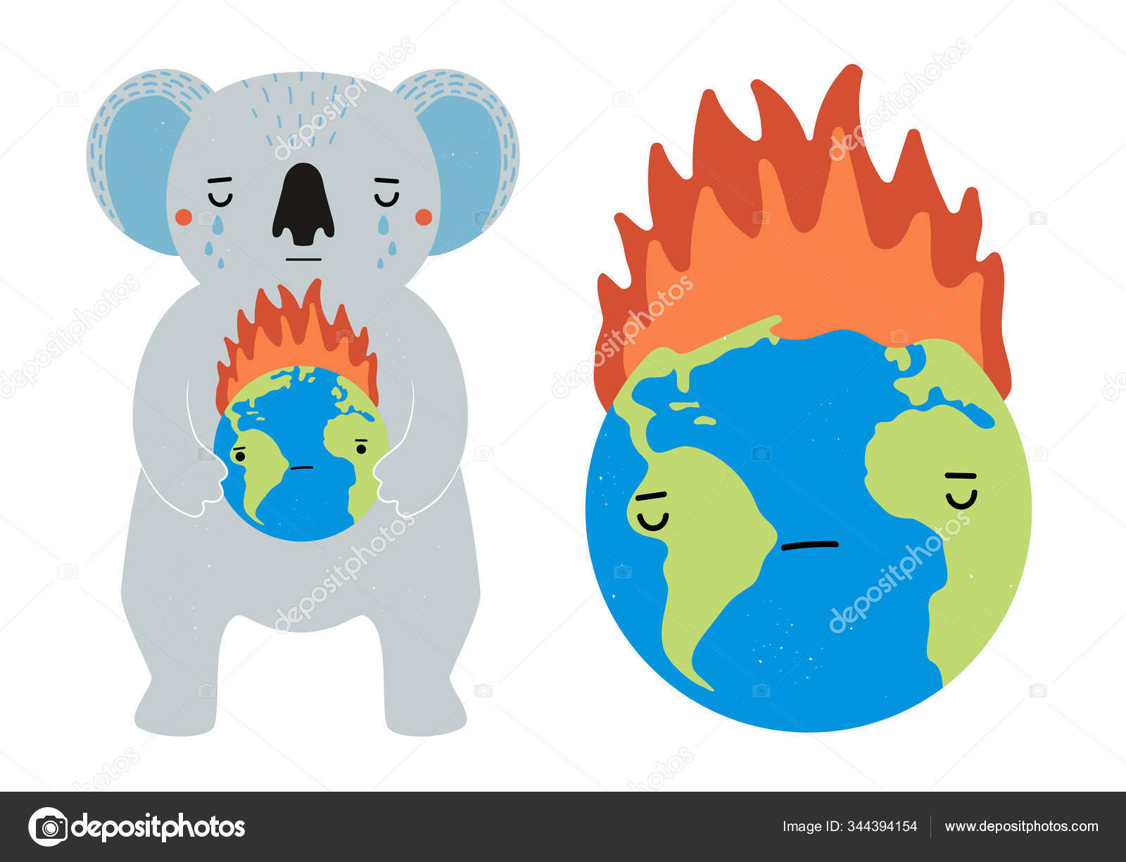 Clipart Native Climate Change Animals