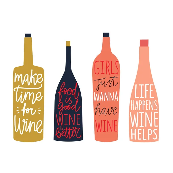 Renkli tipografi poster koleksiyonu.