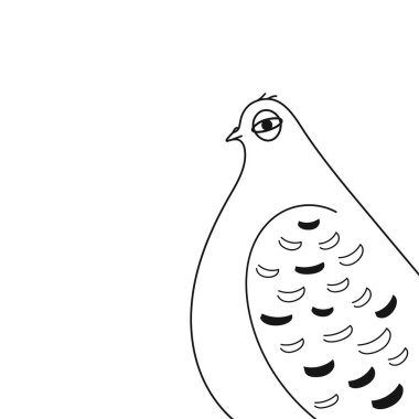 Sevimli siyah beyaz iz iz tasarımı