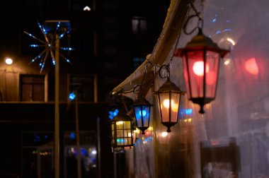 Noel ışık süslemeleri Pazar plaser İlçesi