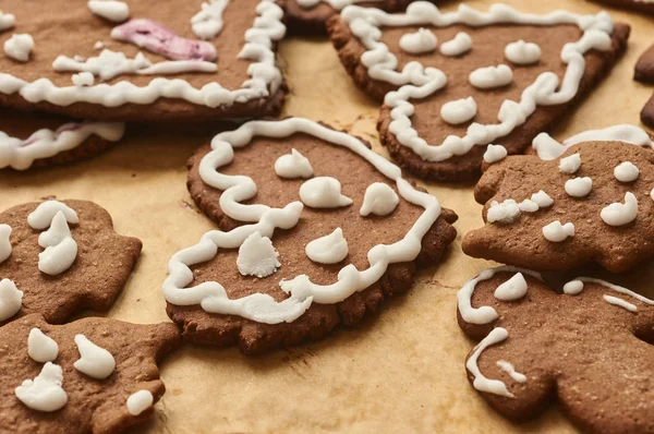 Galletas caseras de jengibre —  Fotos de Stock