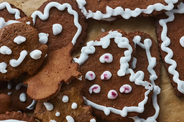 Galletas caseras de jengibre —  Fotos de Stock