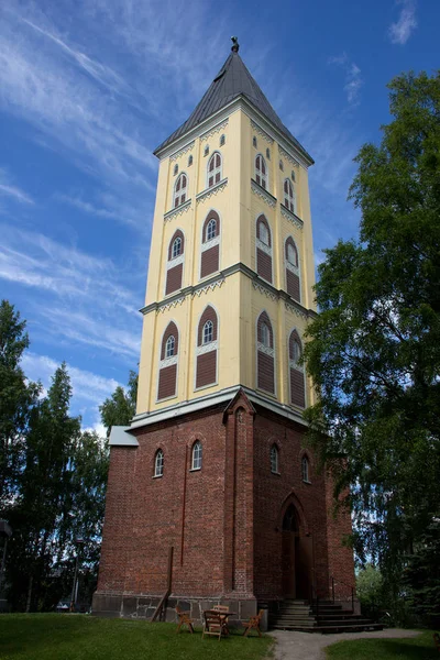 De oude toren in Lappeenranta — Stockfoto