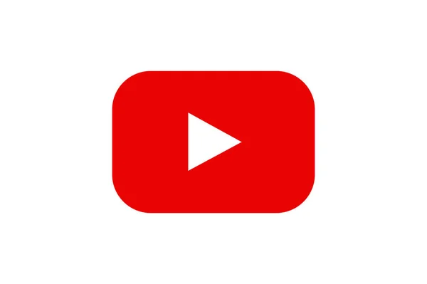 Ikonen För Videotjänsten Youtube — Stock vektor
