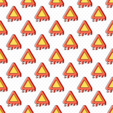 Dikişsiz desen uyarı erime. 