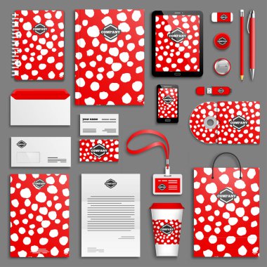 Kurumsal kimlik şablon seti