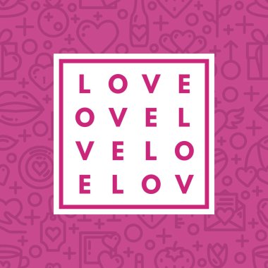 Sevgililer Günü tebrik kartı