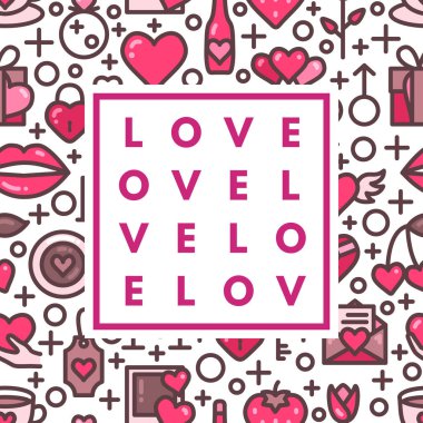 Sevgililer Günü tebrik kartı